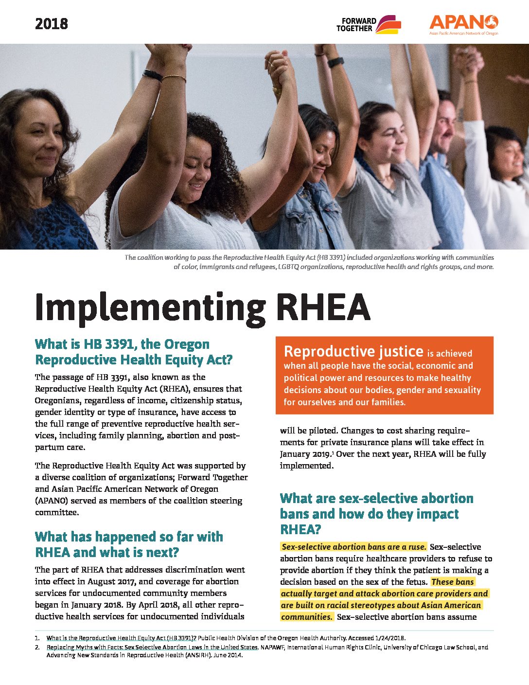 Implementing RHEA